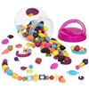 B. toys - B.eauty Pops - 150 pezzi - Kit di gioielli per bambini - 150 perline a scatto - Set di gioielli fai da te - Collane, bracciali, anelli - 4 anni +