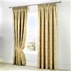 Dreams & Drapes Serene Foderato Matita Tende con fermatenda, Cotone/Poliestere, Champagne, 66 x 228,6 cm/168 x 229 cm