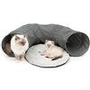 Catit Vesper Tunnel con letto per gatto, grigio, 68 x 97 x 28 cm
