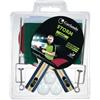 Garlando Set da Ping Pong Storm Plus con 2 racchette qualità 3 stelle approvata ITTF, 3 palline, rete e tendirete