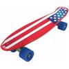 NEXTREME SKATEBOARD FREEDOM PRO USA FLAG con bandiera americana e ruote blu - Dimensioni 57x15,2 - Peso Max Utente 80 kg