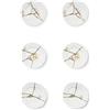SELETTI set da 6 piatti da dessert KINTSUGI - 2x09601+2x09602+2x09603