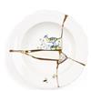 SELETTI set da 6 piatti fondi zuppiere KINTSUGI 09621 - 6x09621