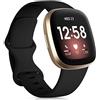 Oielai Cinturino Compatibile con Versa 4/Fitbit Versa 3/Fitbit Sense 2/Fitbit Sense, Cinturini di Ricambio in Silicone Sport Compatibile con Versa 3/Versa 4/Sense/Sense 2