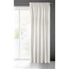 Eurofirany VILLA Tenda Oscurante, Tenda con Fettuccia Arricciatenda - 1 pz, Tenda Extra Lunga, Elegante, Tinta Unita, Soggiorno, Camera da Letto, Densità 290 g/m², 140x270 cm, Crema