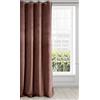 Eurofirany Pierre Tenda in Velluto con Occhielli - 1 Pz. Tenda Termica Isolante in Velluto, Opaca, Oscurante, per cameretta, Soggiorno, 140x250 cm, Rosa Scuro