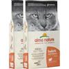 Almo Nature Holistic cat adult pesce azzurro e riso 12kg x2pz