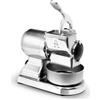 Ⓜ️🔵🔵🔵 Tre Spade GF-50/Brilliant - Grattugia, ALTISSIMA QUALITÀ, alluminio brillantato, potente e robusta, CONTENITORE IN DOTAZIONE, Made in Italy