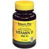 Nature's Plus Vitamina D3 per ossa e denti idrosolubile 400 UI 90 tavolette