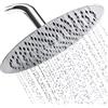 Drenky Soffione doccia a pioggia da 30,5 cm, rotondo fisso, in acciaio inox, grande soffione regolabile con sfera girevole, ultra sottile, potente, ad alta pressione