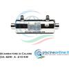 SCAMBIATORE DI CALORE IN ACCIAIO INOX AISI 316 COMPATIBILE CON SISTEMI DI RISCALDAMENTO SOLARI, CALDAIA, POMPE DI CALORE