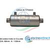 SCAMBIATORE DI CALORE IN TITANIO COMPATIBILE CON SISTEMI DI RISCALDAMENTO SOLARI, CALDAIA, POMPE DI CALORE - 4 MODELLI