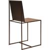 ZEUS set da 4 sedie SLIM SISSI - 4x658-OUT-RUST