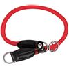 lionto Collare per Cani Collare Retriever Collare da addestramento, Lunghezza 60 cm Rosso