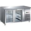 Forcar Tavolo Refrigerato Gastronomia Positivo Forcar - 2 Porte Vetro GN1/1