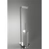 Petrozzi Piantana Wc Goccia in Plexiglass con Scopino in 18 Colori - Colore : Trasparente