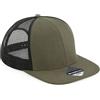 Beechfield Cappellino modello rap e snapback personalizzato Beechfield Original Flat Peak 6 Panels Trucker personalizzate o neutre