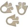 La Rete GANCI IN NYLON PER RETI CHIUSI - 100 PZ