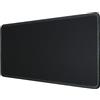 silmo Tappetino Mouse XXL 90 x 30 cm, Grande, nero, con Bordo Cucito, Durevoli, antiscivolo e silenzioso, gioco, ufficio, casa, lavabile, arrotolabile, Tappetini per il Gaming Mousepad