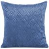 Eurofirany - Federe per Cuscino da Divano, Set da 2, copricuscini, Cuscini Decorativi, Colore Blu Navy + Verde, 45 x 45 cm, 2 Pezzi