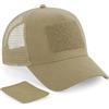 Beechfield Cappellino trucker personalizzato Beechfield Patch Snapback Trucker personalizzate o neutre