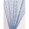 HYSENM Gorgeous string porta tende a pannello con morbido palle glitter con divisorio romantico arredamento argento 100x200cm
