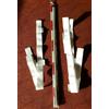 (01) COPPIA ANTENNE X RETE VOLLEY PALLAVOLO + COPPIA TASCHE PORTANTENNE
