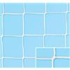 (01) COPPIA RETI CALCIO RIDOTTO MT 5X2 TRECCIA MM 3 SENZA NODO