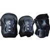 NEXTREME SET DI PROTEZIONI JUNIOR DA 25 A 50 KG ADATTE PER PIU' SPORT NERE