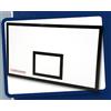 (05) TABELLONE BASKET DI NOBILITATO BILAMINATO INDOOR + CANESTRO PESANTE+RETINA