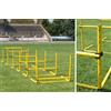 (07) SET 10 OSTACOLI ANTINFORTUNISTICI REGOLABILI MACH 2 DA CM 10 A 60 CON PIEDE