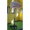 (04)CANESTRO SU COLONNA TRASPORTABILE REGOLABILE IN ALTEZZA DA CM 170 A CM 260