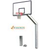 (05) 1/2 IMPIANTO BASKET MONOTUBO SEZ. CM 15X15 SBALZO CM 225 CON BUSSOLE