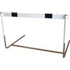 (03) OSTACOLO ATLETICA ACCIAIO ZINCATO ASTICELLA IN LEGNO GRAD. CM 76.2-84-91.4