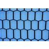 (02) RETE TENNIS MT 12,80X1 MAGLI ESAGONALE MM45 TREC. MM 2,5 T020 + CENTRORETE