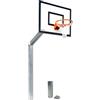 (05) IMPIANTO MINIBASKET MONOTUBO SEZ. CM 12X12 SBALZO CM 165 CON BUSSOLE