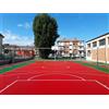 (12V) IMP. PALLAVOLO MONOTUBOLARE Ø MM 100 ZINCATO + BUSSOLE CERTIFICATO UNI EN