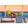 (07) MINIPORTA PALLANUOTO GYM 32 MINI POOL IN PVC Ø 32 MM L90 x H60 CM CON RETE
