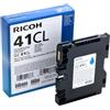 RICOH INK CARTRIDGE RICOH CYANO 405766 RHGC41LC GC-41LC 600pg