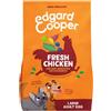 Edgard & Cooper SACCO 12 Kg CROCCHETTA GRANDE L - Edgard & Cooper Pollo per Cani Adulti