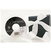 Berisfords 3501 Nastro Double-Face in Raso 20 m x 25 mm, Bianco