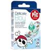 Pic Boy Cerotti delicati per Bambini formato medio 19x72 mm 24 cerotti