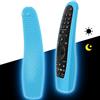 Hydream Custodia in Silicone Compatibile con LG Telecomando AN-MR18BA / AN-MR19BA/ AN-MR20GA Smart TV Telecomando per LG Magic Magico Remote Protettiva Cover Anti-Scivolo Cassa Copertura(Blu Fluorescente)