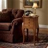 MIlani Home JUDD - mobile portatelefono in legno massello cm 34 x 31 x 72 h