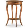 MIlani Home DONALD - tavolino in legno massello tondo cm Ø 50 X 74