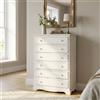 MIlani Home KENDRA - cassettiera in legno massello cm 97 x 49 x 140 h
