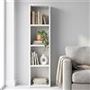MIlani Home BEVERLY - libreria in nobilitato frassinato 46 cm