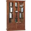 MIlani Home JOSELYN - credenza con vetrina in legno massello