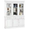 MIlani Home JAQUELINE - credenza con vetrina in legno massello