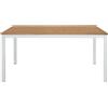 MIlani Home BRENDON - tavolo da pranzo moderno allungabile 160 x 90